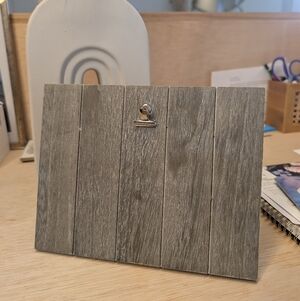 Nielsen Bainbridge Display Wooden 9"x7" Brown Gray Standing Clip from Marshall's